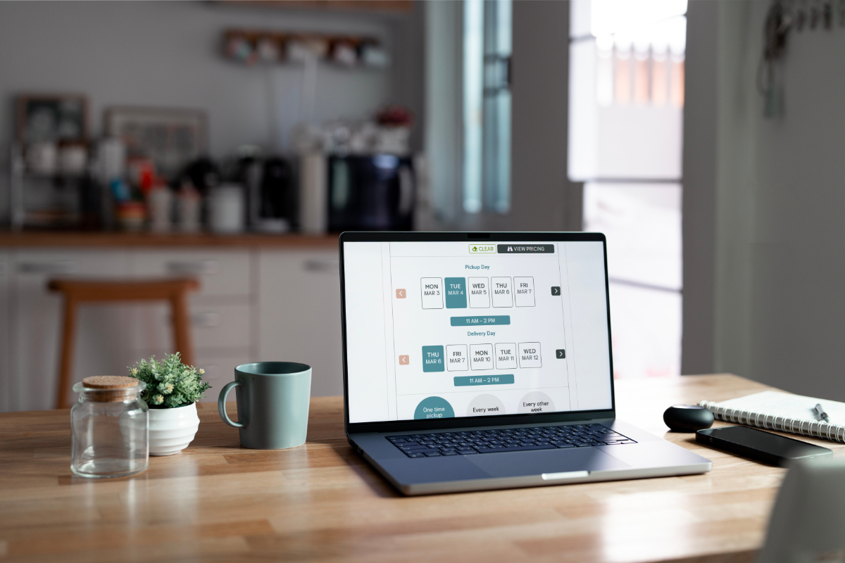 Driver Schedule On Laptop 1200X800
