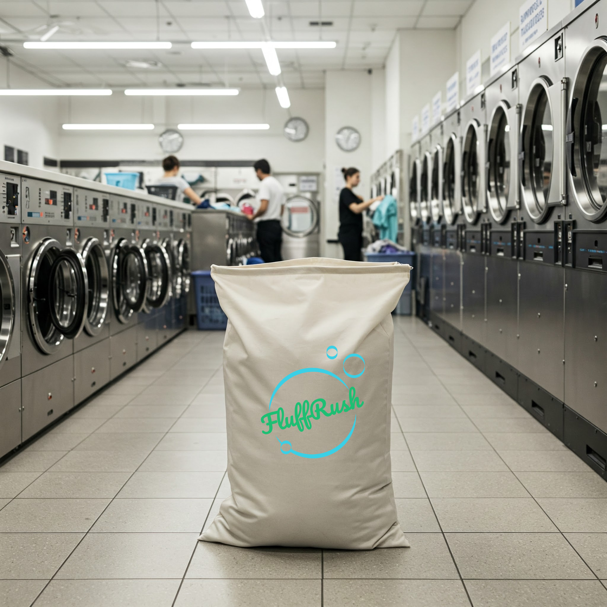 Fluffrush Laundry Bag