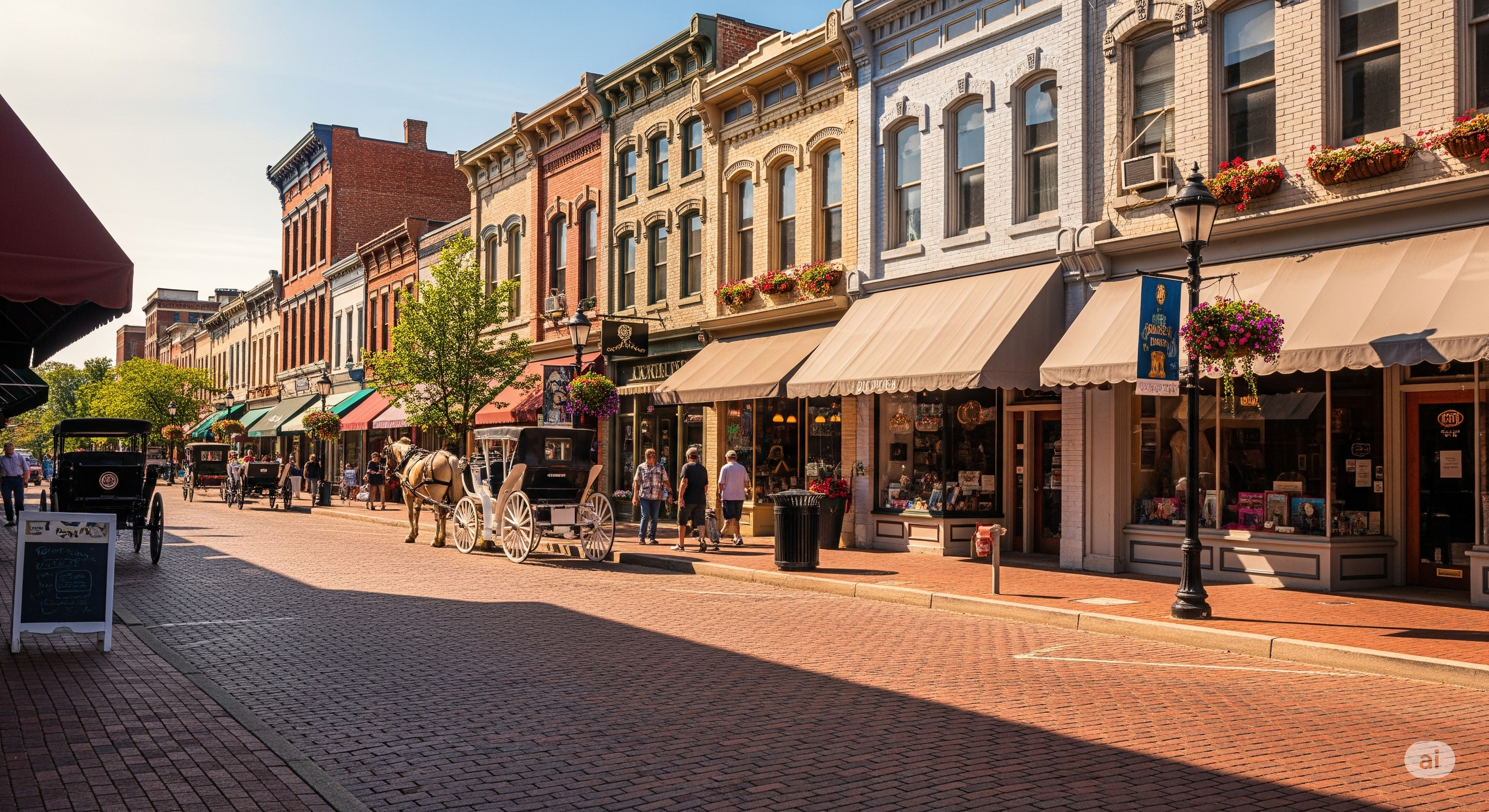 Main Street In St. Charles