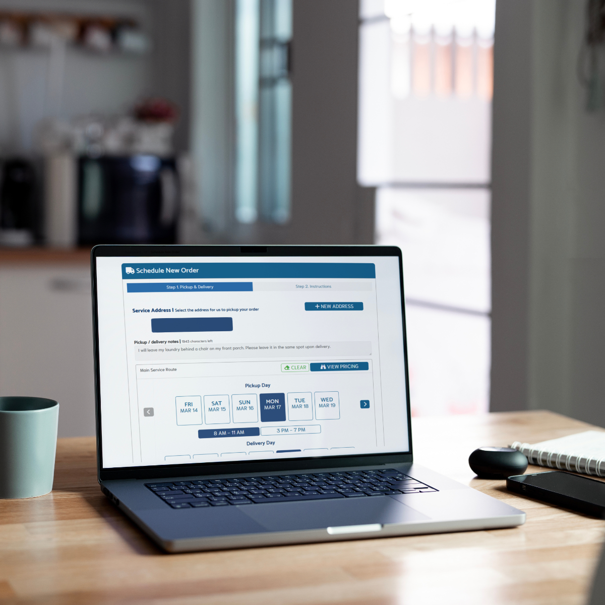 Driver Schedule On Laptop 1200X1200